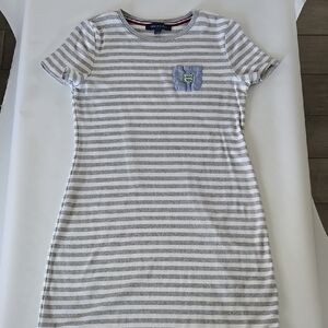 Striped Gray Dress TOMMY HILFIGER
